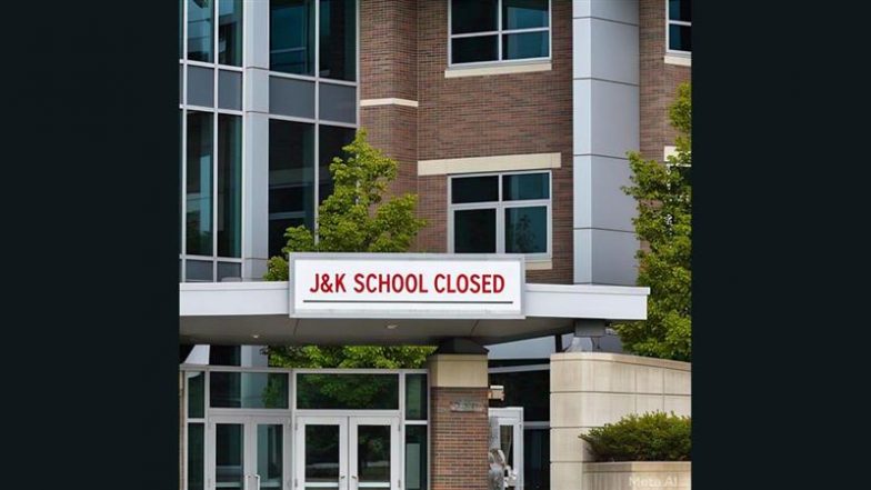 J&K School Closed Today: जम्मू-कश्मीर में खराब मौसम के चलते सरकार का फैसला, घाटी के सभी स्कूल आज रहेंगे बंद; आदेश जारी