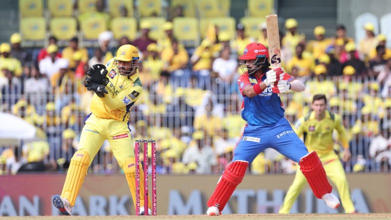 CSK vs DC, IPL 2025 17th Match Scorecard: दिल्ली कैपिटल्स ने चेन्नई सुपर किंग्स के सामने रखा 184 रनों का टारगेट, केएल राहुल ने खेली धमाकेदार पारी; यहां देखें पहली पारी का स्कोरकार्ड