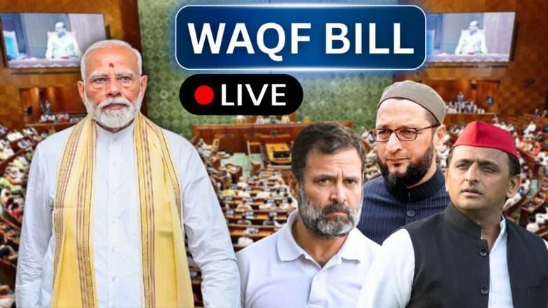 Waqf Amendment Bill Lok Sabha Live Updates: वक्फ संशोधन बिल पर मुस्लिम पर्सनल लॉ बोर्ड ने देशव्यापी आंदोलन की दी चेतावनी