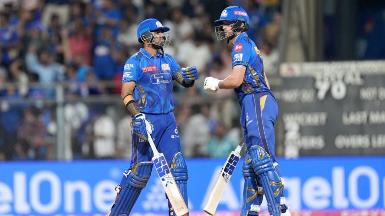 Mumbai Beat Hyderabad, TATA IPL 2025 33rd Match Scorecard: मुंबई इंडियंस ने सनराइजर्स हैदराबाद को 4 विकेट से दी शिकस्त, विल जैक्स ने पहले गेंद से फिर बल्ले से मचाया कोहराम; यहां देखें MI बनाम SRH का स्कोरकार्ड