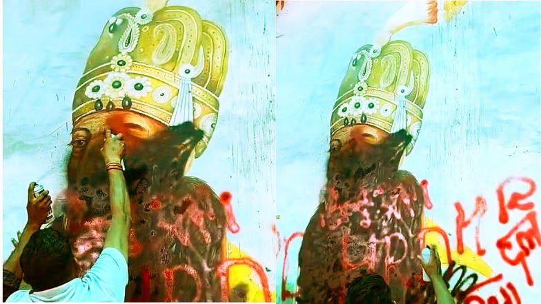 Ghaziabad Painting Video: बहादुर शाह जफर की पेंटिंग को औरंगजेब समझकर पोती कालिख! गलतफमही में हिंदू संगठन ने किया हंगामा
