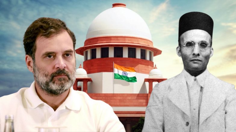 सुप्रीम कोर्ट ने राहुल गांधी को लगाई फटकार, वीर सावरकर पर अपमानजनक टिप्पणी करने से बचने की दी चेतावनी