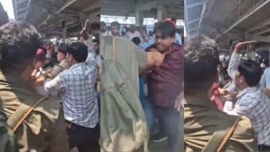 VIRAL VIDEO: दुरंतो एक्सप्रेस में चेकिंग को लेकर TTE और ट्रेन मैनेजर के बीच जमकर हुई मारपीट, वीडियो वायरल