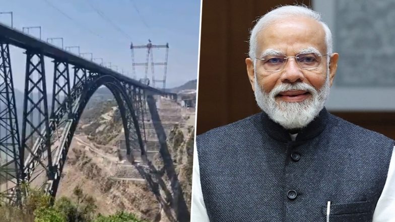 PM मोदी 19 अप्रैल को जाएंगे जम्मू कश्मीर, चिनाब नदी पर बने विश्व के सबसे ऊंचे रेल ब्रिज धमपुर-श्रीनगर-बारामुल्ला का करेंगे उद्घाटन
