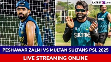 MS vs PZ PSL 2025 Live Streaming: पाकिस्तान सुपर लीग में मुल्तान सुल्तांस बनाम पेशावर जाल्मी मैच से पहले जानिए कब, कहां और कैसे देखें भारत में लाइव प्रसारण