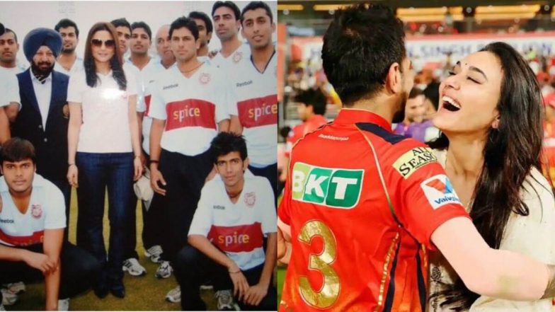 Preity Zinta Recalls First Meeting with Yuzvendra Chahal: प्रीति ज़िंटा ने फोटो शेयर कर याद की 2009 की युजवेंद्र चहल के साथ पहली मुलाकात, चहल की घातक गेंदबाज़ी के बाद शेयर की थ्रोबैक तस्वीर