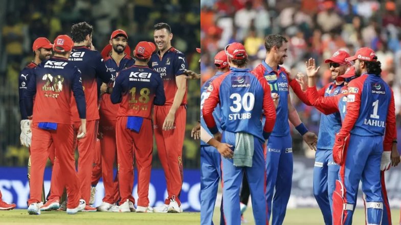 RCB vs DC, TATA IPL 2025 24th Match Winner Prediction: दिल्ली कैपिटल्स को हराकर जीत का चौका लगाने उतरेगी रॉयल चैलेंजर्स बेंगलुरु, मैच से पहले जानें कौनसी टीम मार सकती हैं बाजी
