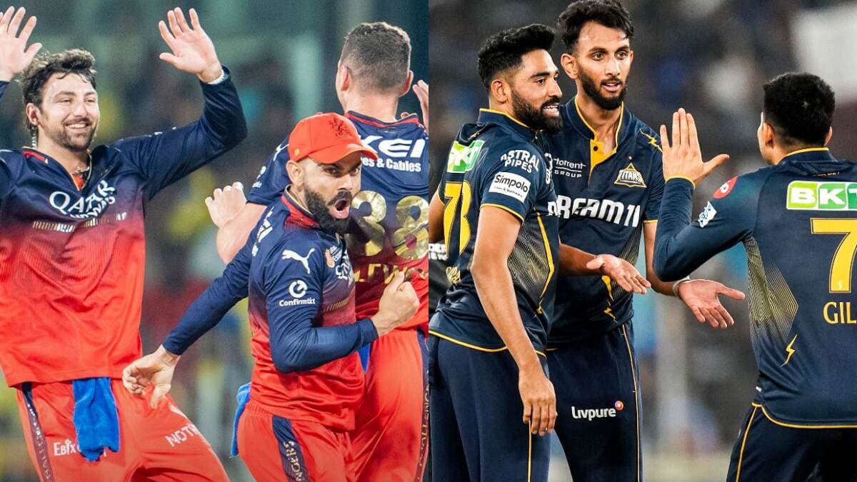 IPL 2025: कब और कहां देखें आरसीबी बनाम जीटी, हेड-टू-हेड रिकॉर्ड