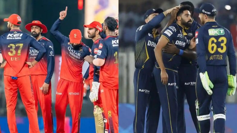 RCB vs GT, IPL 2025 14th Match Toss Winner Prediction: रॉयल चैलेंजर्स बेंगलुरु को हराकर इस सीजन में दूसरी जीत हासिल करना चाहेगी गुजरात टाइटंस, यहां जानें कौनसी टीम जीत सकती हैं टॉस