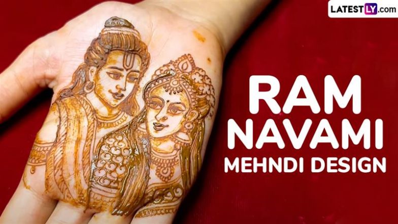 Ram Navami Mehndi Design: रामनवमी पर श्री राम, धनुष बाण और माता सीता पैटर्न वाले लगाएं ये मेहंदी डिजाइन, देखें ट्यूटोरियल