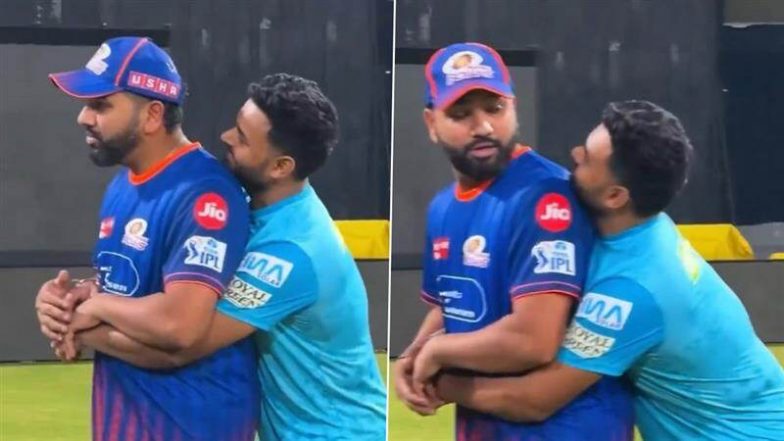 &lsquo;Jab Jo Karna Tha Maine Kiya Barabar&rsquo; LSG बनाम MI IPL 2025 मैच से पहले रोहित शर्मा ने ज़हीर खान को ऐसा क्या कह दिया कि दो गुट में बटें फैंस, देखिए मज़ेदार रिएक्शन