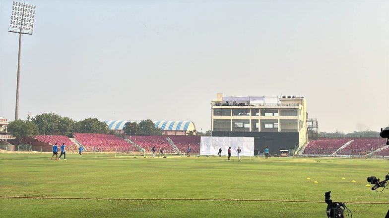RR vs GT, Jaipur Weather & Pitch Report: राजस्थान रॉयल्स बनाम गुजरात टाइटंस TATA IPL 2025 मैच से पहले जानिए कैसा रहेगा जयपुर में मौसम और सवाई मानसिंह स्टेडियम की पिच का मिजाज