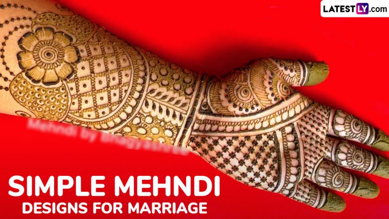 Simple Mehndi Designs For Marriage: अपनी शादी पर लगाएं ये ब्राइडल मेहंदी डिजाइन, देखें ट्यूटोरियल वीडियो