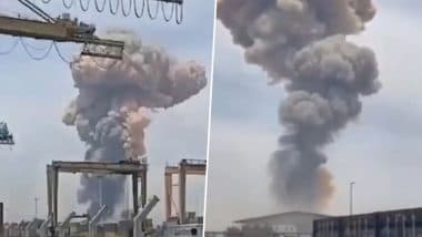 Iran Blast: ईरान के बंदर अब्बास पोर्ट पर भीषण धमाका, 400 से ज्यादा लोग घायल Iran Blast: ईरान के बंदर अब्बास पोर्ट पर भीषण धमाका, 400 से ज्यादा लोग घायल
