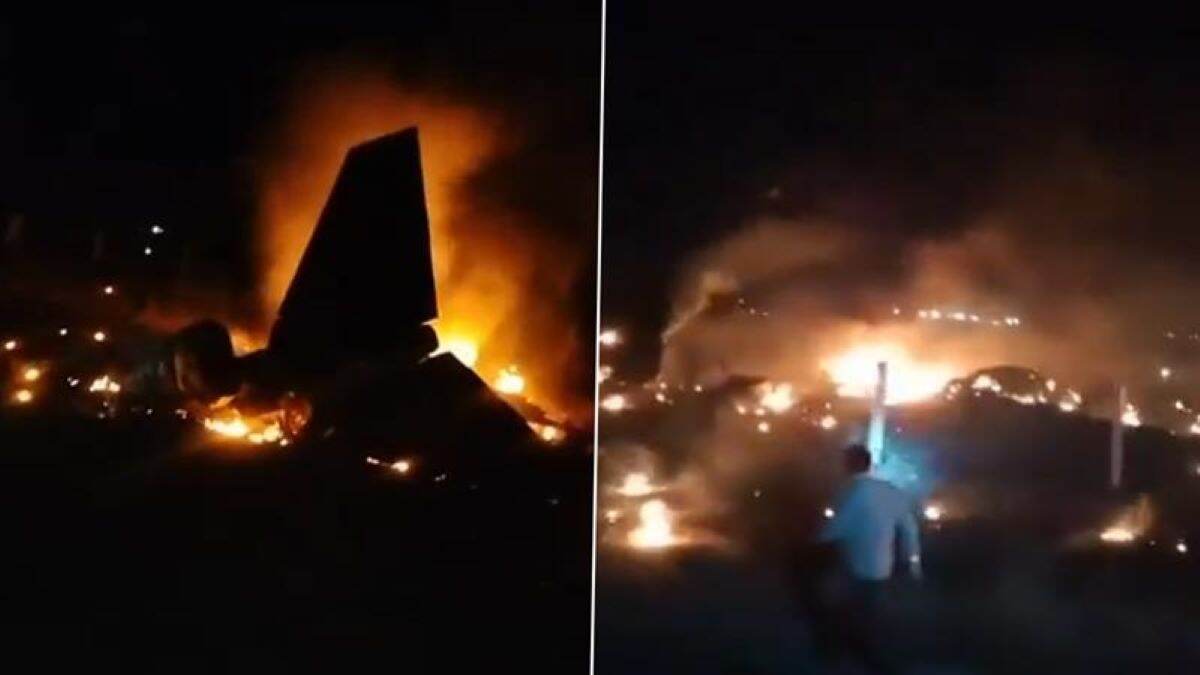 गुजरात के जामनगर में जगुआर फाइटर प्लेन क्रैश, एक पायलट की मौत