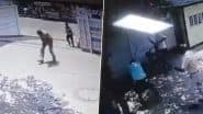 Lucknow Attack Video: लखनऊ के CBI ऑफिस के बाहर एएसआई पर शख्स ने किया धनुष्यबाण के तीर से हमला, सीसीटीवी फुटेज आया सामने, आरोपी हुआ गिरफ्तार