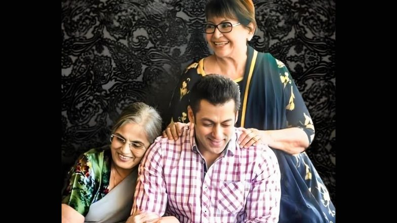 Salman Khan Mother&rsquo;s Day Post: सलमान खान ने मदर्स डे पर साझा की प्यारी तस्वीर, लिखा इमोशनल कैप्शन (View Pic)
