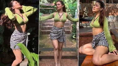 गोवा ट्रिप से Avneet Kaur की बोल्ड तस्वीरें वायरल, ग्रीन क्रॉप टॉप और मिनी स्कर्ट में दिखा किलर लुक(View Pics)