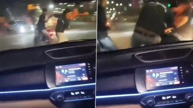 Jaipur Hit And Run: जयपुर में स्टंटबाजों का कहर, कार सवार युवकों ने 4 लोगों को मारी टक्कर; वीडियो वायरल होने पर हरकत में आई पुलिस (Watch Video)