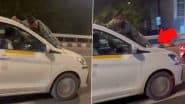 Mumbai Video: कार के बोनट पर लटका शख्स, ड्राइवर ने नहीं रोकी गाड़ी, मुंबई के वेस्टर्न एक्सप्रेस हाईवे का वीडियो आया सामने
