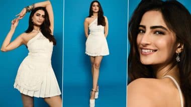 Palak Tiwari Glamorous Look: व्हाइट वन-शोल्डर ड्रेस में पलक तिवारी ने दिखाया कातिलाना अंदाज़, फैंस बोले- 'Most Beautiful Girl Ever' (View Pics)