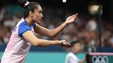 ITTF World Championship 2025: मनिका, मानव विश्व टेबल टेनिस चैंपियनशिप के दूसरे दौर में पहुंचे, नाइजीरिया की फातिमा बेलो को हराया