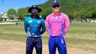 Japan vs Thailand 2nd T20 2025 Scorecard: जापान ने थाईलैंड को दिया 111 रनों का टारगेट, नोफ़ोन सेनामोंट्री ने झटके तीन विकेट Japan vs Thailand 2nd T20 2025 Scorecard: जापान ने थाईलैंड को दिया 111 रनों का टारगेट, नोफ़ोन सेनामोंट्री ने झटके तीन विकेट