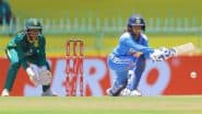 SA W vs IND W 5th ODI 2025 Scorecard: टीम इंडिया ने साउथ अफ्रीका को दिया 338 रनों का टारगेट, जेमिमा रोड्रिग्स ने खेली शतकीय पारी