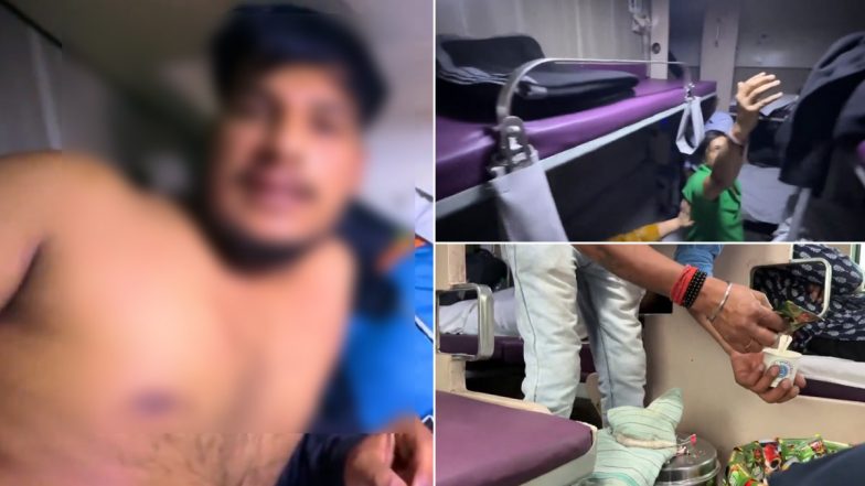 YouTuber Attacked by Pantry Staff: पानी, कॉफी और इंस्टेंट नूडल्स के अधिक पैसे लेने की शिकायत के बाद यूट्यूबर विशाल शर्मा पर हेमकुंट एक्सप्रेस ट्रेन में पैंट्री स्टाफ ने किया हमला