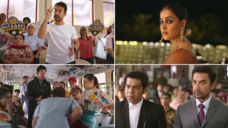&lsquo;Sitaare Zameen Par&rsquo; Trailer Out: आमिर खान की दमदार वापसी, बच्चों की मासूम अदाकारी ने जीता दिल (Watch Video)