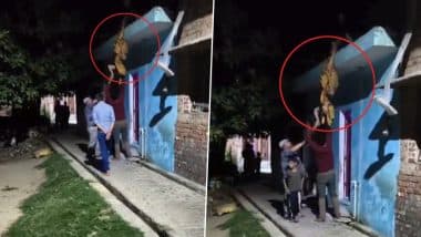 Bareilly Shocker: हैवानियत की हद पार! पहले पत्नी को बेरहमी से पीटा, फिर छत से उल्टा लटका दिया (Watch Video)