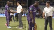 IPL 2025: सौरव गांगुली ने ईडन गार्डन्स में आंद्रे रसेल से की मुलाकात, SA20 में इस टीम के लिए खेल हुए आ सकतें हैं नजर