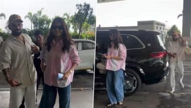 Virat Kohli Spotted at Mumbai Airport: рдЯреЗрд╕реНрдЯ рд╕рдВрдиреНрдпрд╛рд╕ рдХреЗ рдРрд▓рд╛рди рдХреЗ рдмрд╛рдж рдкрд╣рд▓реА рдмрд╛рд░ рдкрддреНрдиреА рдЕрдиреБрд╖реНрдХрд╛ рд╢рд░реНрдорд╛ рд╕рдВрдЧ рдореБрдВрдмрдИ рдПрдпрд░рдкреЛрд░реНрдЯ рдкрд░ рдирдЬрд╝рд░ рдЖрдП рд╡рд┐рд░рд╛рдЯ рдХреЛрд╣рд▓реА, рджреЗрдЦреЗрдВ рд╡реАрдбрд┐рдпреЛ