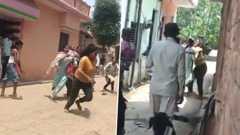 Muzaffarnagar: पत्नी ने पति को फोन पर युवती से बात करते हुए पकड़ा, कथित गर्लफ्रेंड के बाल खींचकर पीटा (देखें वीडियो)