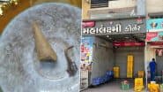 Gujarat Shocker: हैवमोर कोन के अंदर मिली छिपकली की कटी हुई पूंछ, अहमदाबाद नगर निगम ने अनाधिकृत आइसक्रीम स्टोर को किया सील