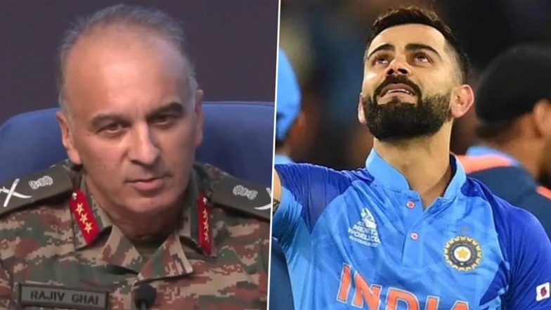 DGMO Is Virat Kohli Fan: लेफ्टिनेंट जनरल राजीव घई ने विराट कोहली को बताया अपना फेवरेट क्रिकेटर, कहा- उन्होंने टेस्ट छोड़ा, लेकिन भारत नहीं छोड़ेगा सुरक्षा की एक भी परत
