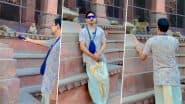 Viral Video: वृंदावन में शख्स ने बंदर को सन ग्लासेस देने की कोशिश की, लेकिन जानवर ने लेने से किया मना, उसके बाद जो हुआ देखें वीडियो