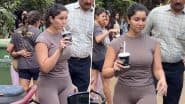 क्रिकेटर सचिन तेंदुलकर की बेटी Sara Tendulkar स्पोर्टी लुक में हुई स्पॉट, हाथ में कॉफी कप लिए आईं नजर (Watch Video)