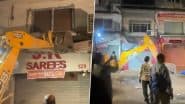 VIDEO: दिल्ली के सरोजिनी नगर मार्केट में आधी रात को गरजा बुलडोजर, NDMC ने 150 दुकानों का हटाया अतिक्रमण; बिना नोटिस कार्रवाई का लगा आरोप
