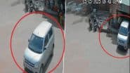 Agra: ताजमहल पार्किंग में बच्चे द्वारा हैंडब्रेक छोड़ने पर ड्राइवरलेस कार ने पर्यटकों को किया घायल, कई अस्पताल भर्ती (देखें वीडियो)
