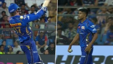 MI vs GT TATA IPL 2025: प्रसिद्ध कृष्णा के बाउंसर से चोटिल होकर रिटायर हुए कॉर्बिन बॉश, अश्वनी कुमार ने ली जगह