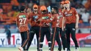 SRH vs DC TATA IPL 2025 Scorecard: सनराइजर्स हैदराबाद की टीम प्लेऑफ की रेस से हुई बाहर, दिल्ली कैपिटल्स के मुकाबला बारिश के कारण हुआ रद्द