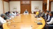 VIDEO: भारत-पाक युद्धविराम के बाद PM मोदी ने की हाईलेवल मीटिंग, देश की सुरक्षा से जुड़े मुद्दों पर की चर्चा; मीटिंग में रक्षा मंत्री राजनाथ, NSA अजीत डोभाल और CDS अनिल चौहान हुए शामिल