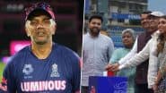 Rahul Dravid Congratulates Rohit Sharma: मुंबई में रोहित शर्मा स्टैंड के उद्घाटन पर राहुल द्रविड़ ने दी बधाई, बोले- अब टिकट की कमी हुई तो पता है किससे संपर्क करना है, देखें वीडियो