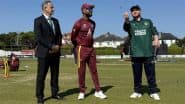 IRE vs WI 1st ODI 2025 Toss Update And Live Scorecard: वेस्टइंडीज ने टॉस जीतकर पहले गेंदबाजी करने का किया फैसला, यहां एक क्लिक पर देखें लाइव स्कोरकार्ड
