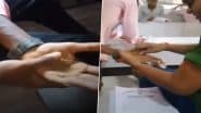 Munger Teacher Video: बिहार के मुंगेर में प्रोफेसर की शर्मनाक हरकत! परीक्षा के दौरान क्लास में छात्र से खैनी बनवाकर खाई, वीडियो हुआ वायरल
