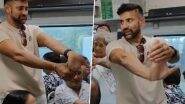 Yoga In Mumbai Local: रेसलर संग्राम सिंह ने मुंबई की लोकल ट्रेन में यात्रियों को सिखाया योगा, अंधेरी से चर्चगेट के बीच लोगों ने दिखाया उत्साह (Watch Video)
