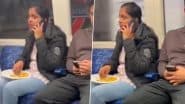 Viral Video: लंदन मेट्रो में भारतीय महिला को हाथ से खाना खाते हुए देखा गया, वायरल वीडियो पर मिली-जुली प्रतिक्रियाएं