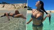 Kylie Jenner Bold Look: बिकिनी में समंदर की लहरों संग काइली जेनर ने बिखेरा हुस्न का जादू, सोशल मीडिया पर मचाया तहलका (View Pics)