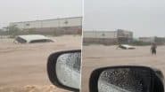 Daund Heavy Rainfall: नदी जैसी दिखाई दे रही है सड़कें, कार भी पानी में बही, पुणे जिले के दौंड में लगातार बारिश से मचा हाहाकार, वीडियो आया सामने (Watch Video)